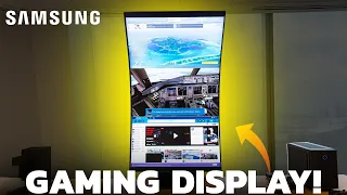 Samsung Odyssey Ark INSANE Mind Bending Gaming Display!