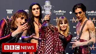 Italy wins Eurovision - BBC News