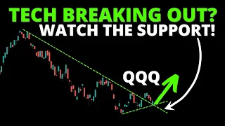 TECH BREAKING OUT? Watch the SUPPORT! (SPY QQQ DIA IWM ARKK BTC)