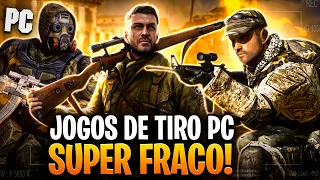 Top 15 JOGOS DE TIRO para PC FRACO (Jogos Leves)