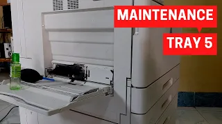 Cara maintenance tray 5 - fujixerox generasi VI & VII
