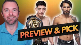 👊Brandon Moreno vs. Alexandre Pantoja 3 Pick & Prediction 👀 Early Look