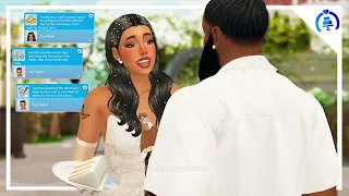 Final Wedding Arrangements | My Wedding Story (ep. 6) The Sims 4 LP