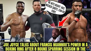 Joe Joyce Says Francis Ngannou Can Knock Tyson Fury Out After Sparring #sports #boxing #video #news