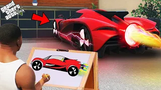 Franklin Find The Most Fastest Booster Super Car With The Help Of Using Magical Painting In Gta V