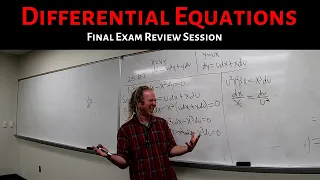 Differential Equations: Final Exam Review