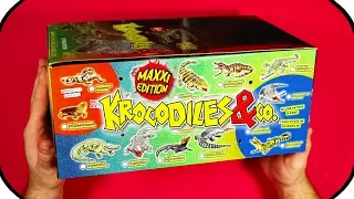 KROKODILES and CO Figures Maxxi Edition Ƹ̴Ӂ̴Ʒ FULL BOX DeAgostini BLIND BAG UNBOXING