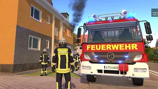 Emergency Call 112 Sim - Wuppertal Firefighters on Duty! 4K