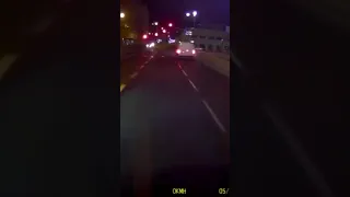 E- scooter rider flies through the air after getting hit by car 🛴💨💥😳