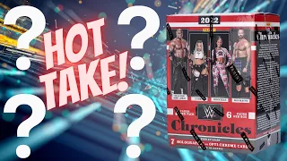 HOT TAKE on WWE Terminates Contract with Panini & 2022 WWE Chronicles Blaster Box Review & Unboxing!