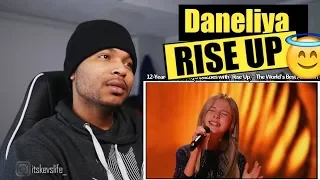 12 Year Old Daneliya Dazzles with 'Rise Up'   The World's Best Audition