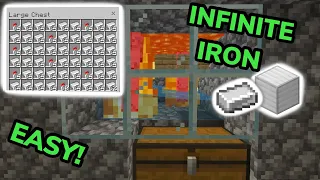 EASY 1.20 IRON FARM TUTORIAL in Minecraft Bedrock (MCPE/Xbox/PS4/Nintendo Switch/PC)