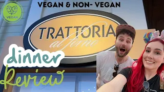 Delicious Disney Eats | Trattoria al Forno Dinner Review | Vegan & Non-Vegan Options