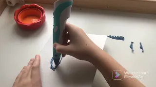 Как сделать динозавра 3D ручкой!