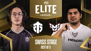 [FIL] Entity vs Heroic (BO3) | Elite League | Swiss Stage Day 2 | Stream B