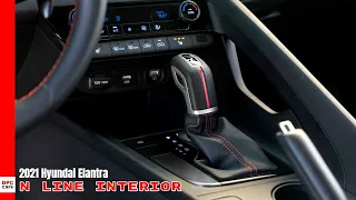 2021 Hyundai Elantra N Line Interior Cabin