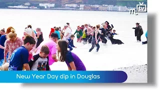 Douglas New Years Day dip