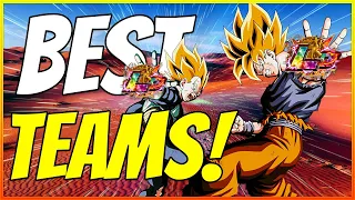 BEST Teams for AGL LR Super Saiyan Goku & Super Saiyan Vegeta for Global! [Dokkan Battle]