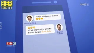 Die lustigen Chats von Kurz, Schmid und Blümel.