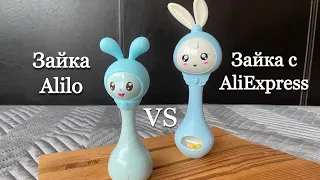 Обзор: сравнение умного зайки Alilo и зайки с AliExpress