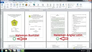 Cara Membuat Halaman Romawi dan Angka dalam Satu Dokumen di Word