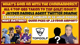 🚨What IS GOING ON?! Top QBs ➡ Top Golf? Jayden's Agent DRAMA! 22 Prospects Visit in 48 Hours! + More