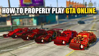 how to properly play grand theft auto online. | GTA 5 THUG LIFE #414