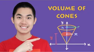 Find the Volume of Cones using Integral Calculus