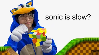 Can Sonic win a Rubik’s cube competition?