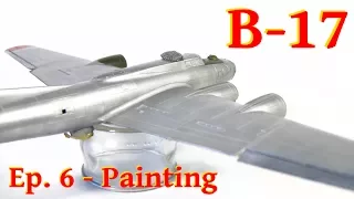 Model Flying Fortress B-17G - 1/72 Airfix - Painting