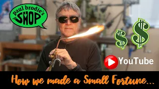 How we made a SMALL FORTUNE on YouTube $$ // paul brodie's shop