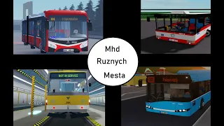 Transport Public Prague of my Roblox Game