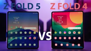 Galaxy Z Fold 5 vs Galaxy Z Fold 4