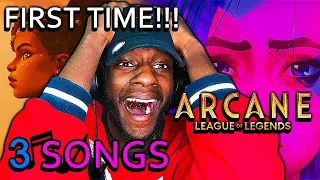 MY FIRST TIME LISTENING TO THE MUSIC OF ARCANE!!! (THIS BLEW ME AWAY.) | 3 Arcane Songs REACTION!! |