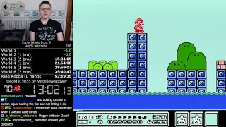 (52:14) Super Mario Bros. 3 Warpless speedrun