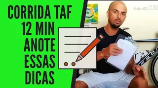 CORRIDA 12 MINUTOS / CORRA MELHOR SOMENTE COM ESSAS DICAS