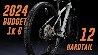 MTB 2024 Hardtail 12 models budget 1,000 Euro | MTBT