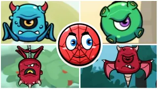 Bouncy Ball - Spider Ball Hero Fight All Bosses (Android, IOS)