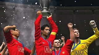 PES 2009 - Barcelona vs Man United | Final UEFA Champions League | HD 60FPS