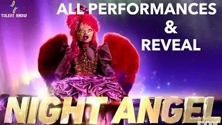 THE MASKED SINGER - NIGHT ANGEL | Performances and Reveal | Season 3