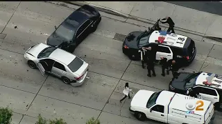 Wild Pursuit With Suspect In Stolen Car Ends In Violent Hawthorne Crash