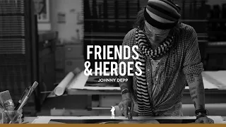 Johnny Depp | Friends & Heroes II | Signed Limited Editions