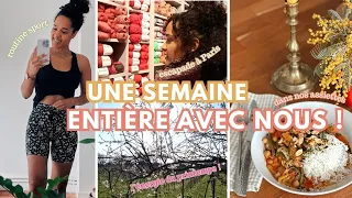 🌷WEEKLY VLOG | On Dépense Dans TOUTES Nos Obsessions, Routine Sport Plein Air & Dans Nos Assiettes!