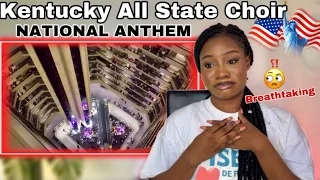 Nigerian Reacts to KENTUCKY ALL-STATE CHOIR STAR SPANGLED BANNER /USA NATIONAL ANTHEM