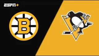 Boston Bruins vs Pittsburgh Penguins LIVE STREAM | Live Play-by-Play, Fan Reaction | LIVE NHL