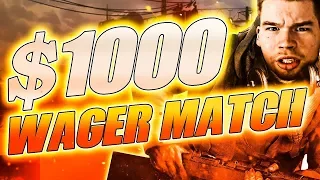 $1000 WAGER MATCH!! 5V5 FINALS! (COD: BO4)