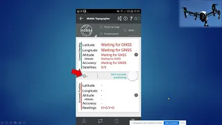 como usar mobile topographer para realizar levantamientos de puntos en el celular completo