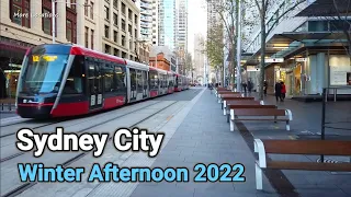 SYDNEY Winter 2022 Afternoon Walk in The City, AUSTRALIA
