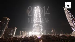 Burj Khalifa Downtown Dubai New Year's Celebrations 2014 #BeThere