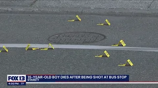 Teen shot and killed at Everett bus stop | FOX 13 Seattle